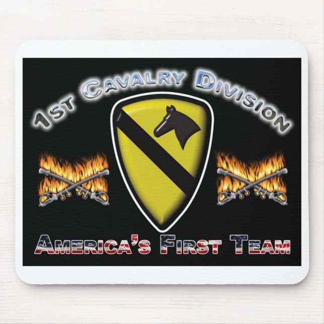 1st Cavalry Division Gift Mouse Pad (Front)