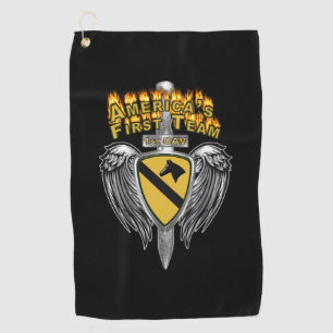 1st Cavalry Division Golf Towel