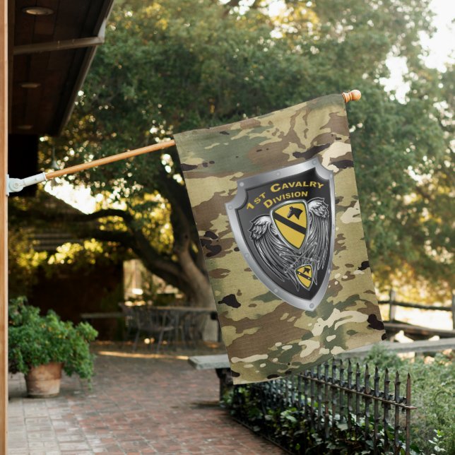 1st Cavalry Division House Flag (In SItu)
