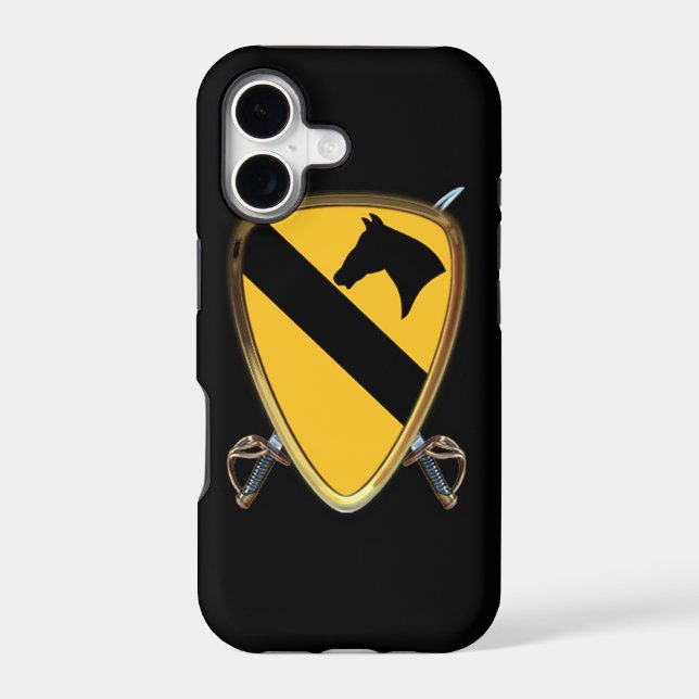 1st Cavalry Division Iphone Case (Back)