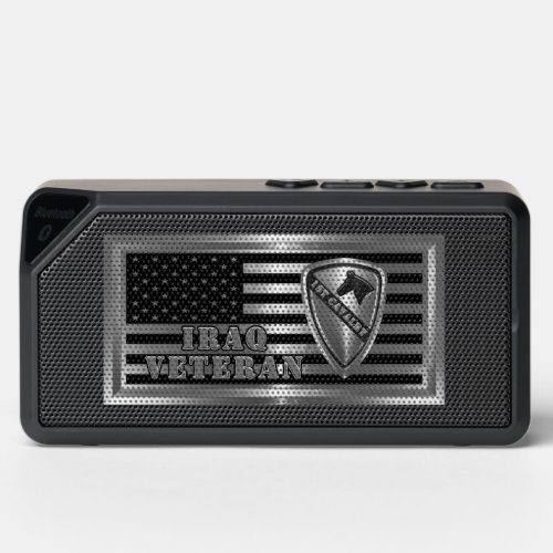 1st Cavalry Division IRAQ VETERAN Bluetooth Speaker