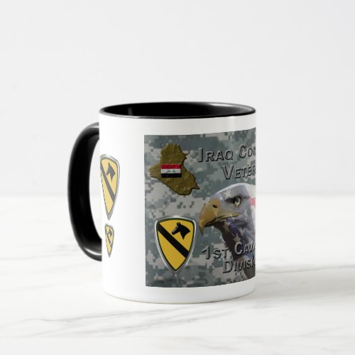 1st Cavalry Division  Iraq Veteran Mug