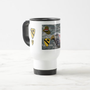 1st Cavalry Division – Iraq Veteran Travel Mug