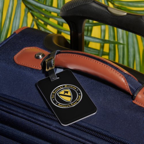 1st Cavalry Division  Luggage Tag