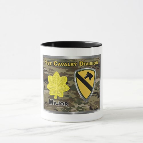 1st Cavalry Division Major Mug