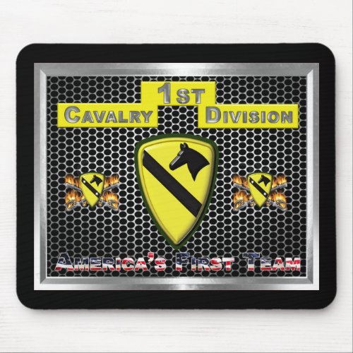 1st Cavalry Division  Mouse Pad