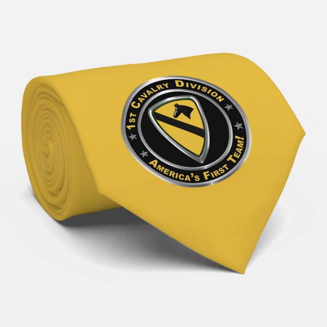 1st Cavalry Division  Neck Tie (Rolled)