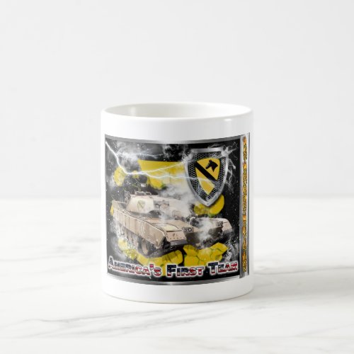 1st Cavalry Division_One of a Kind Design Coffee Mug