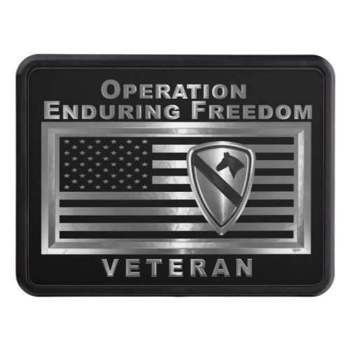 1st Cavalry Division Operation Enduring Freedom Hitch Cover