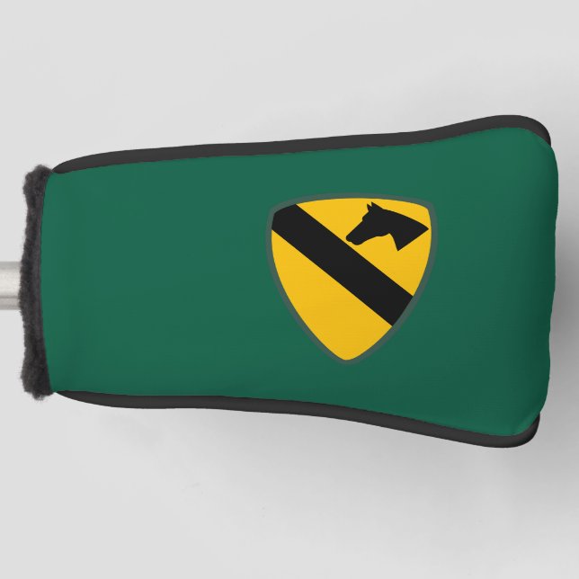 1st Cavalry Division Patch Golf Head Cover (Front)