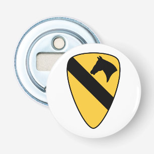 1st Cavalry Division Patch Patriotic Bottle Opener