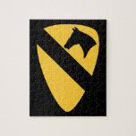 1st Cavalry Division Patch Patriotic Jigsaw Puzzle