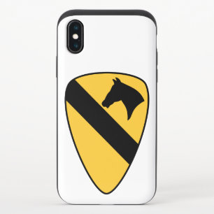 1st Cavalry Division Patch Patriotic iPhone X Slider Case