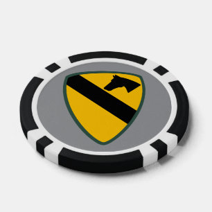 1st Cavalry Division Patch Poker Chips