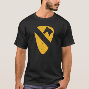 1st Cavalry Division - Patch (Weathered) T-Shirt