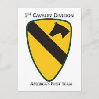 1st Cavalry Division Postcard