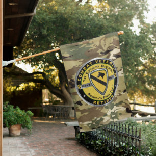 1st Cavalry Division Retired House Flag