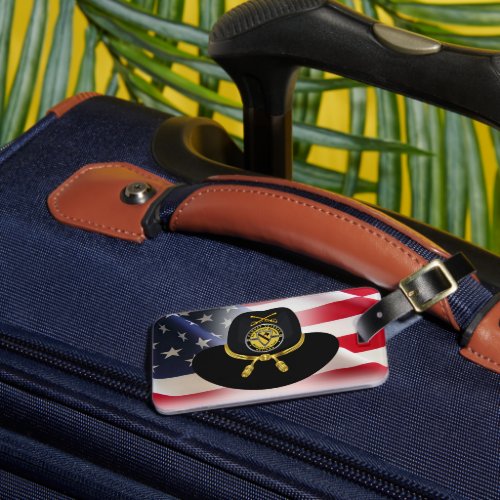 1st Cavalry Division  Retired  Luggage Tag