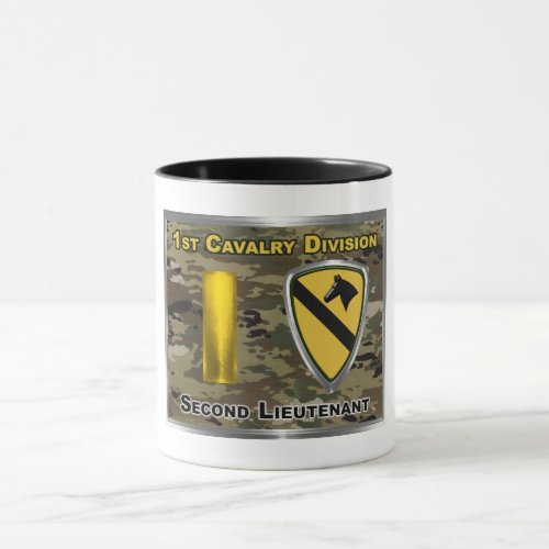1st Cavalry Division Second Lieutenant Mug