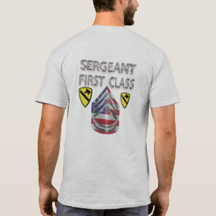 1st Cavalry Division Sergeant First Class T-Shirt