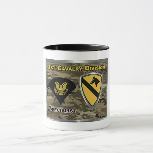 1st Cavalry Division Specialist Mug