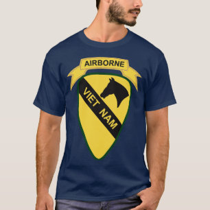 1st Cavalry Division SSI w Tab wo Txt X T-Shirt