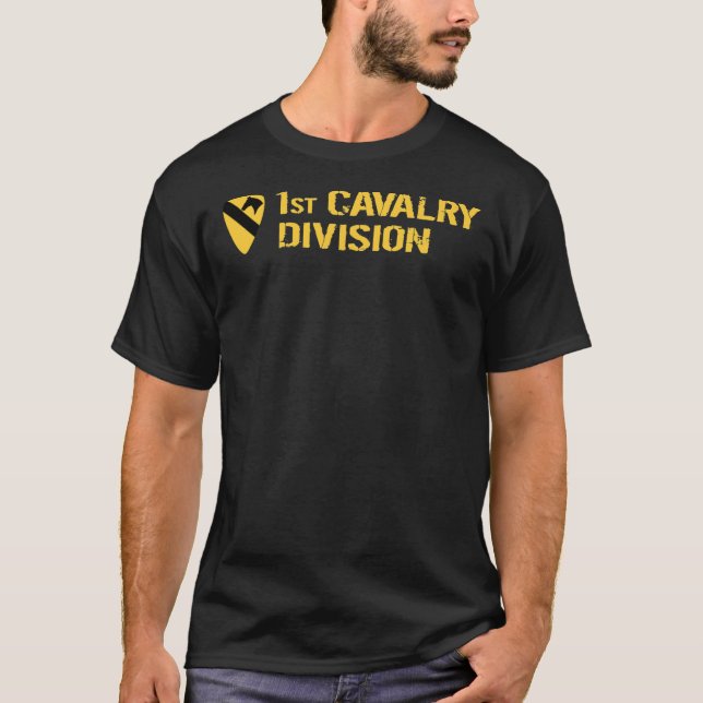1St Cavalry Division   T-Shirt (Front)