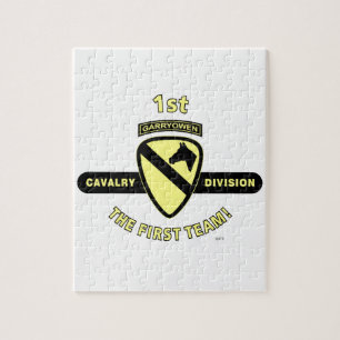 1ST CAVALRY DIVISION "THE FIRST TEAM" JIGSAW PUZZLE