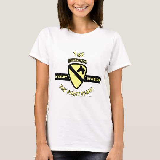 1ST CAVALRY DIVISION "THE FIRST TEAM" T-Shirt