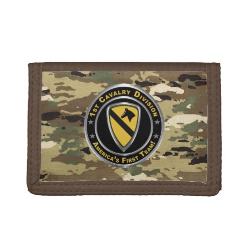 1st Cavalry Division  Trifold Wallet