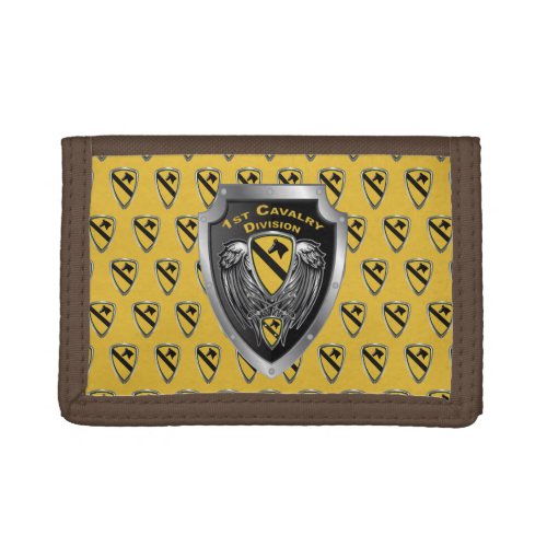 1st Cavalry Division  Trifold Wallet