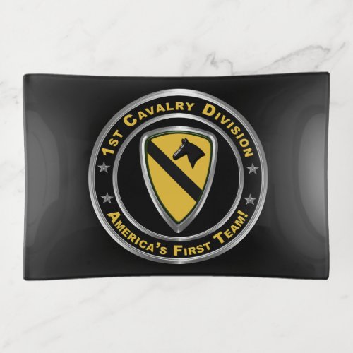 1st Cavalry Division  Trinket Tray