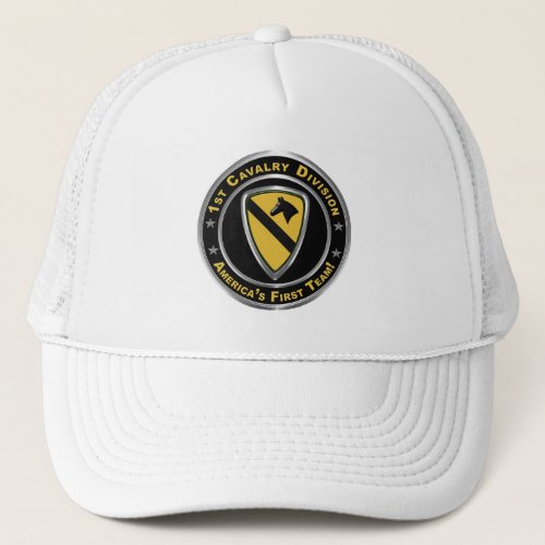 1st Cavalry Division  Trucker Hat