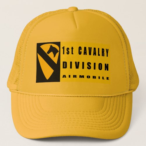 1st CAVALRY DIVISION Trucker Hat