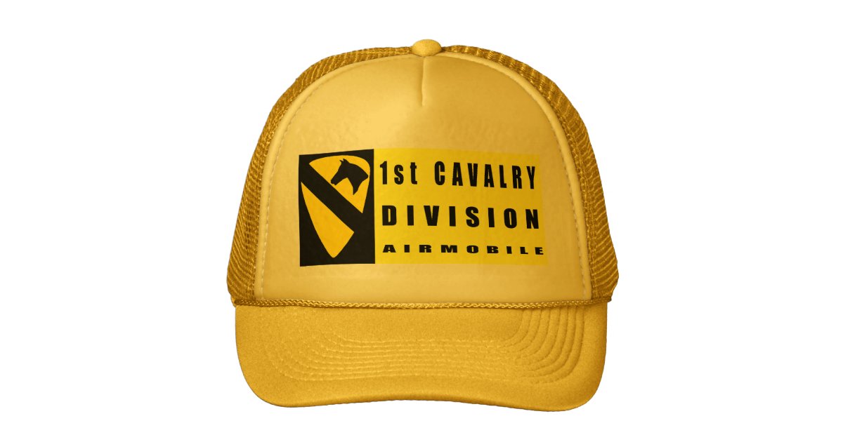 1st CAVALRY DIVISION Trucker Hat | Zazzle