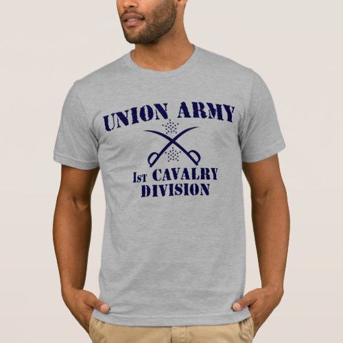 1st Cavalry Division Union Army Civil War Shirt
