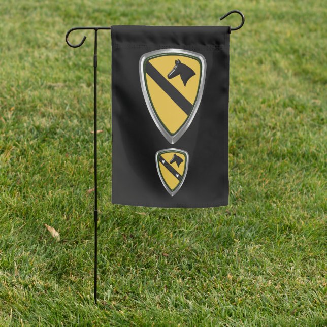 1st Cavalry Division Veteran Garden Flag (In SItu)