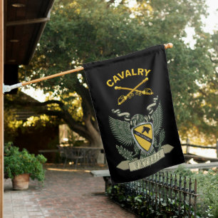 1st Cavalry Division Veteran House Flag