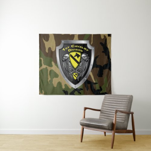 1st Cavalry Division Veteran Tapestry