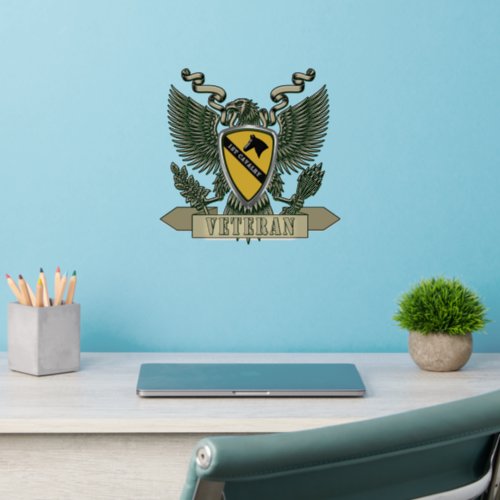 1st Cavalry Division Veteran Wall Decal