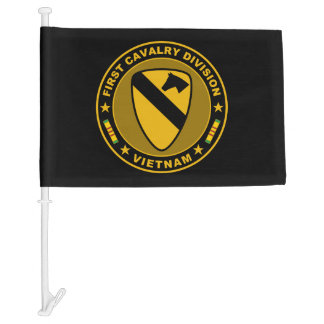 1st Cavalry Division Vietnam Car Flag