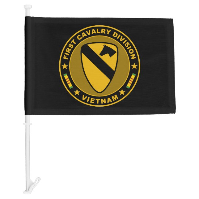 1st Cavalry Division Vietnam Car Flag (Front)