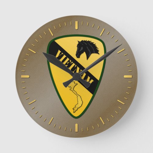 1st Cavalry Division Vietnam Round Clock