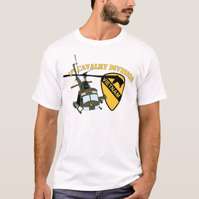 1st Cavalry Division - Vietnam T-Shirt (Front)
