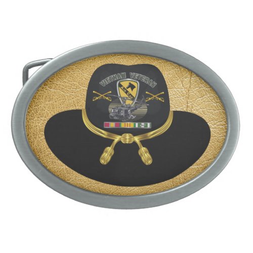 1st Cavalry Division  Vietnam Veteran Belt Buckle