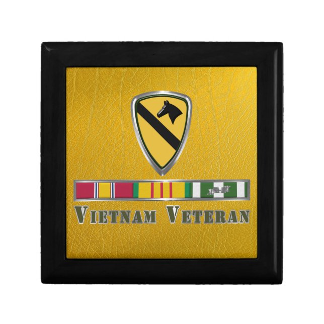 1st Cavalry Division Vietnam Veteran Gift Box (Front)
