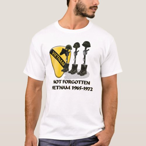 1st CAVALRY DIVISION VIETNAM WAR T_Shirt