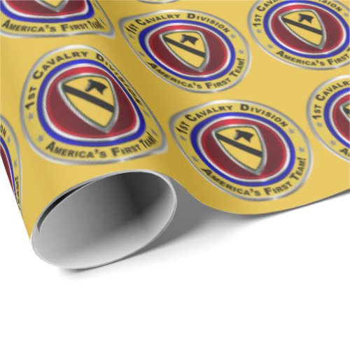 1st Cavalry Division Wrapping Paper