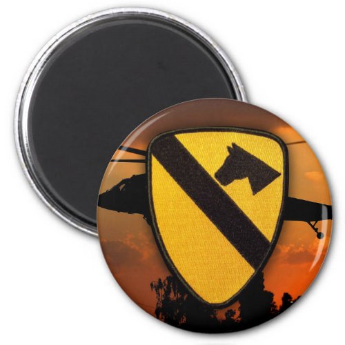 1st CD Cavalry Division Veterans Vets patch Gifts Magnet