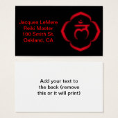 1st Chakra (the root chakra) (Front & Back)